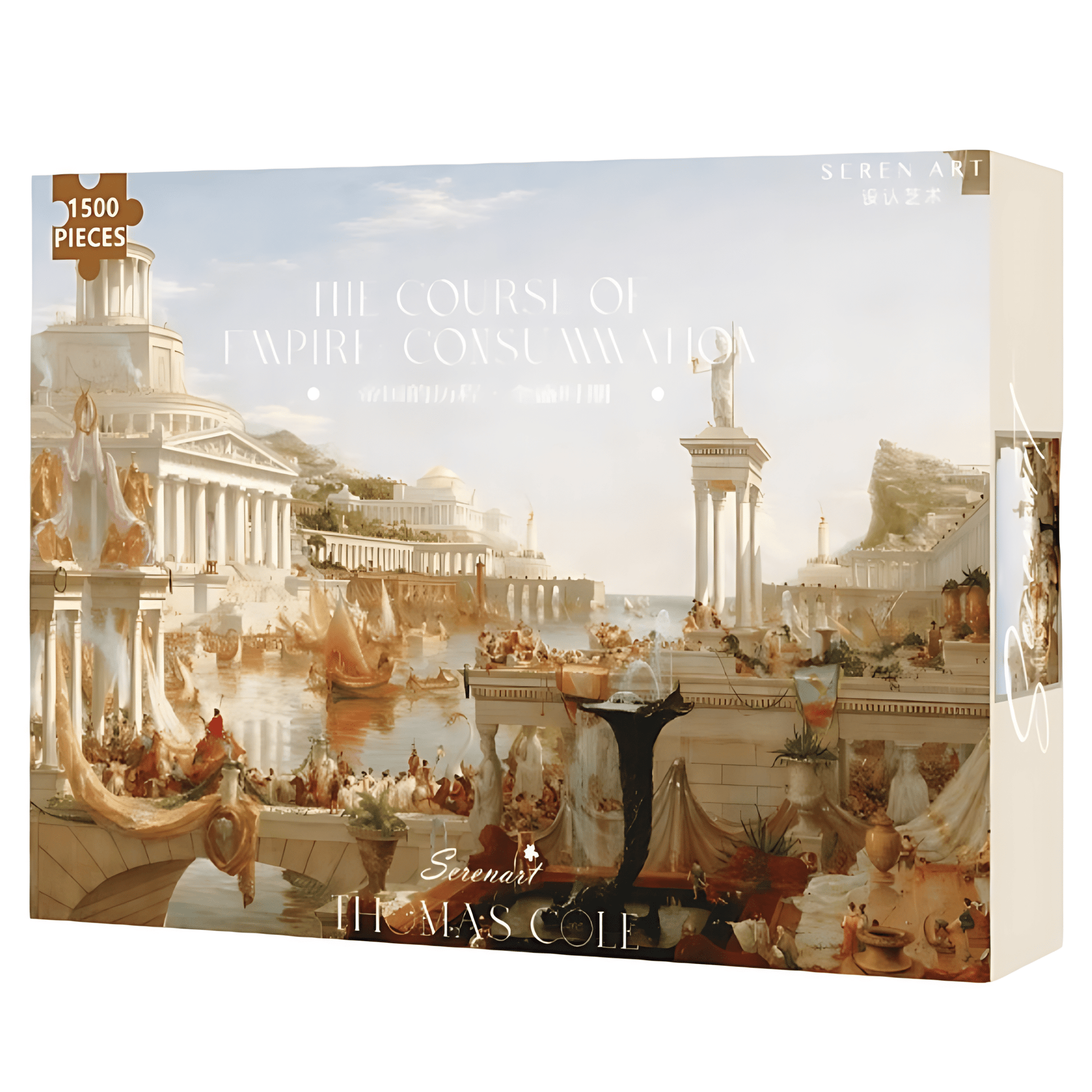 The Course of Empire: Consummation | Seren Art | 1500 Piece Puzzle | Jigsaw Puzzle - Mystery Matrix