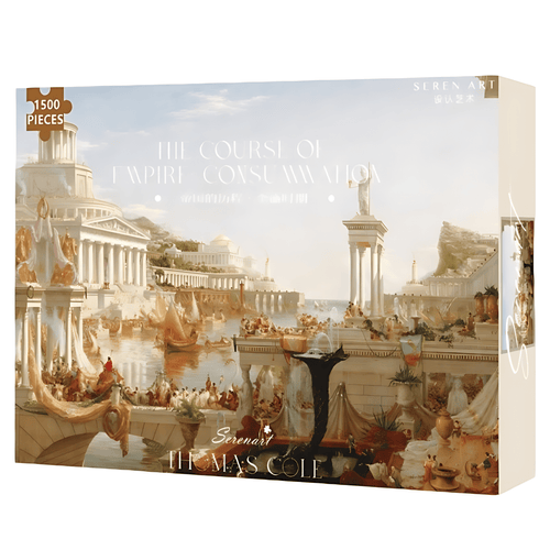 The Course of Empire: Consummation | Seren Art | 1500 Piece Puzzle | Jigsaw Puzzle - Mystery Matrix