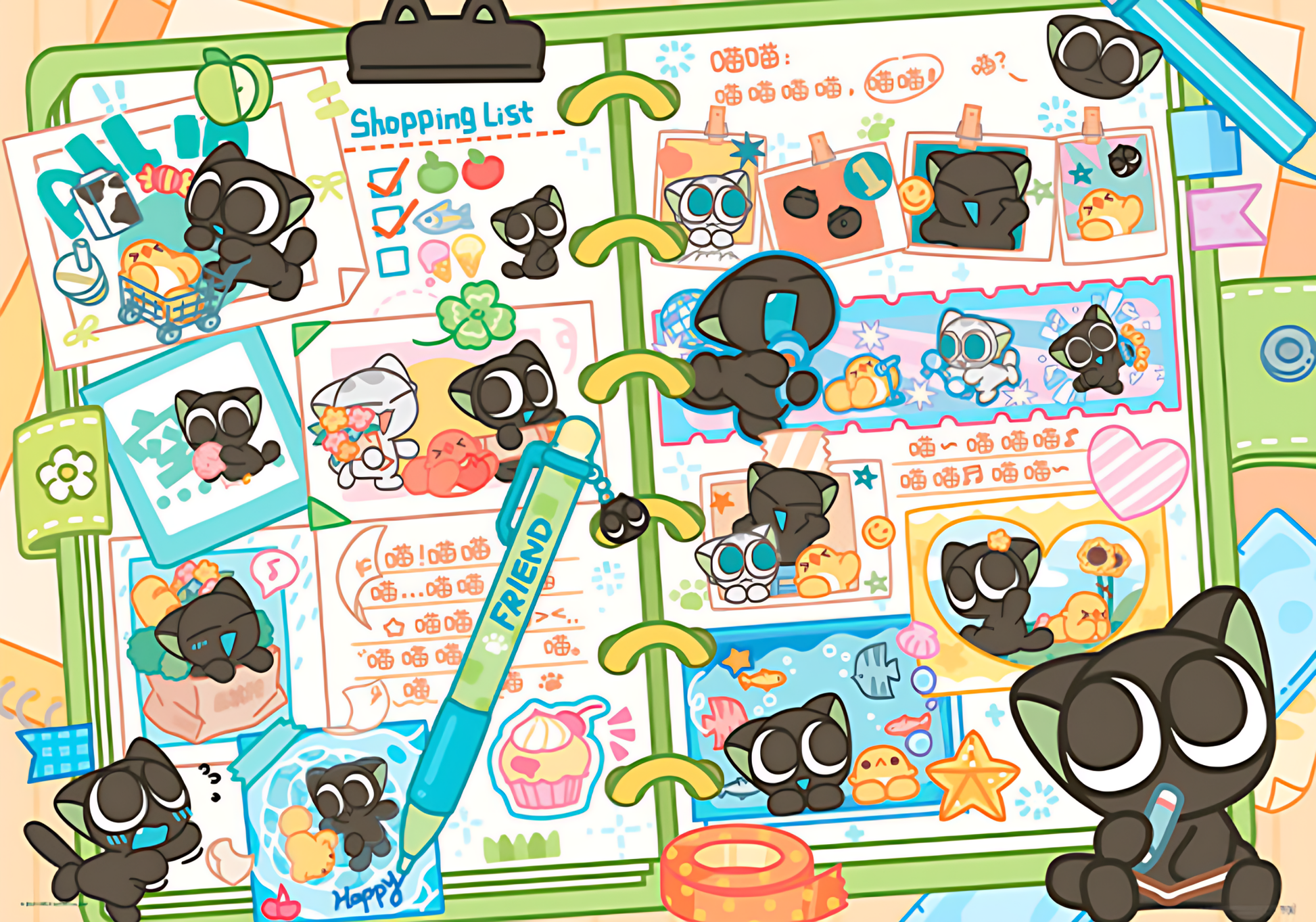 The Daily Life of Luo Xiao-Hei | TOI | 1000 Piece Puzzle | Jigsaw Puzzle - Mystery Matrix