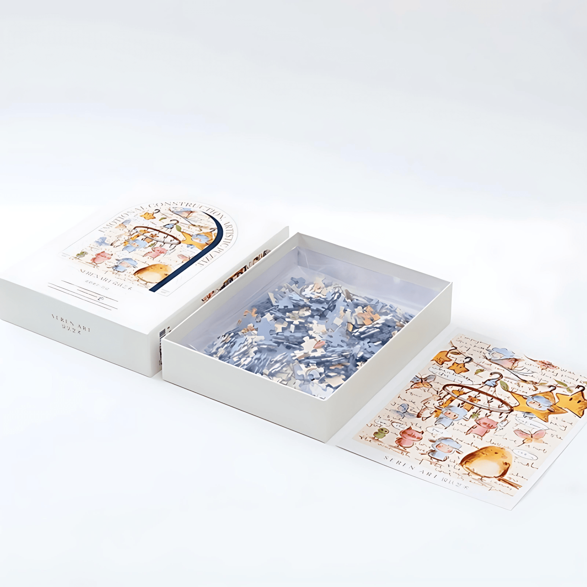 The Diary of Baudelaire | Seren Art | 500 Piece Puzzle | Jigsaw Puzzle - Mystery Matrix