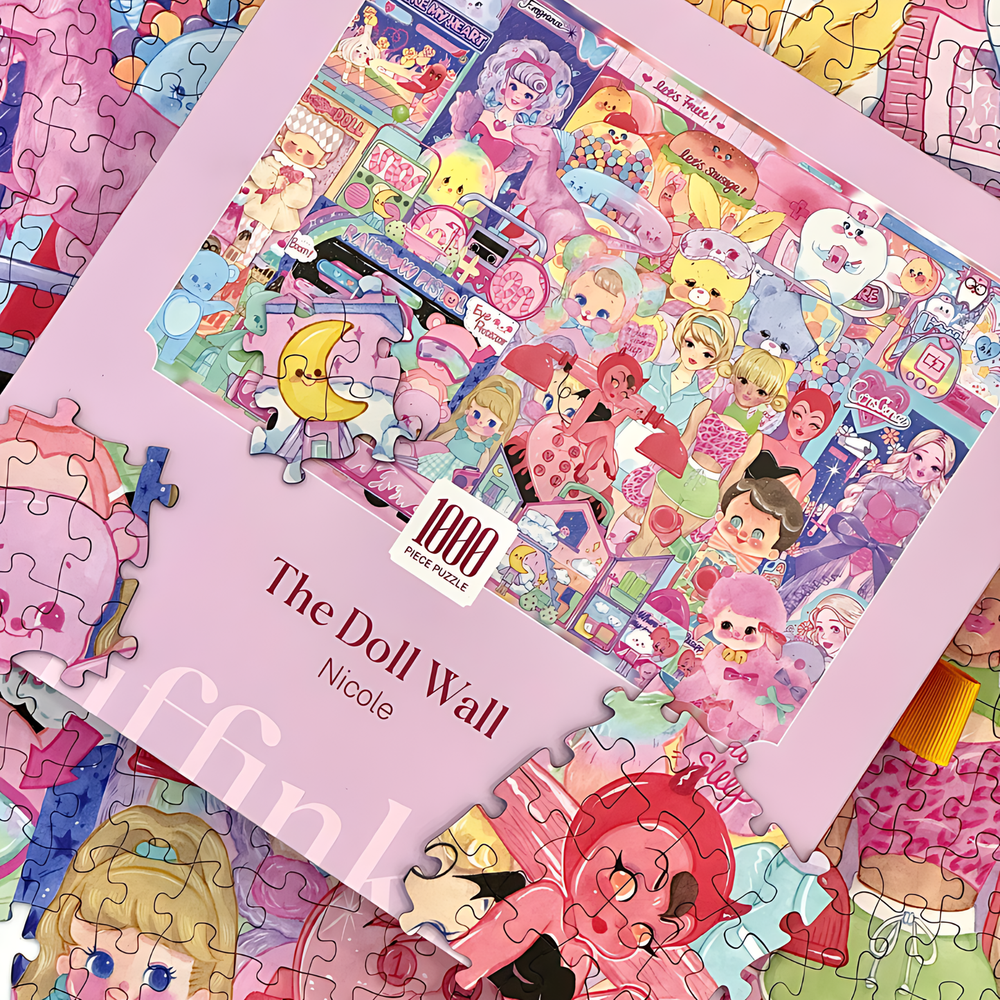 The Doll Wall | Puffinkids | 1000 Piece Puzzle | Jigsaw Puzzle - Mystery Matrix