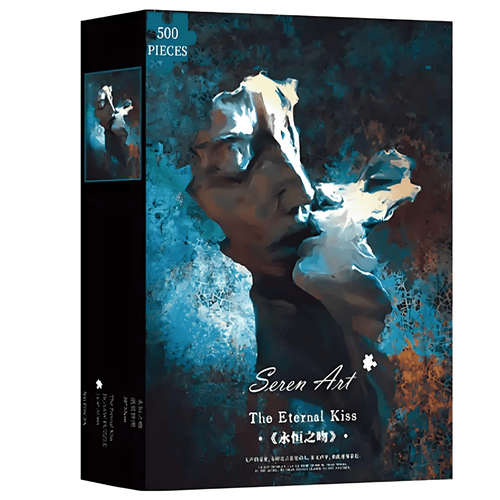 The Eternal Kiss | Seren Art | 500 Piece Puzzle | Jigsaw Puzzle - Mystery Matrix