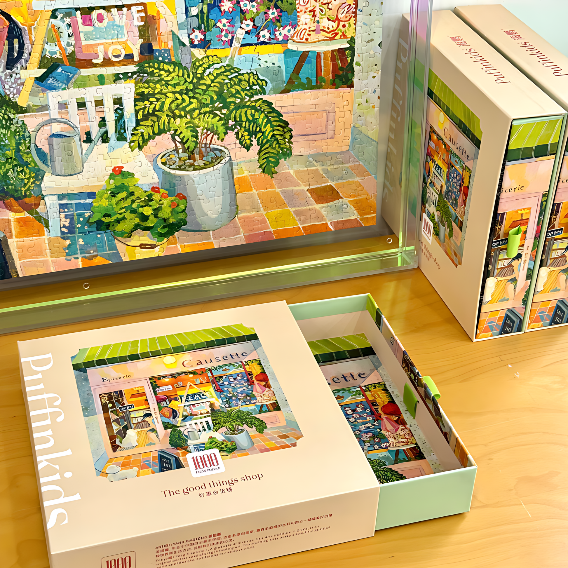 The Good Things Store | Puffinkids | 1000 Piece Puzzle | Jigsaw Puzzle - Mystery Matrix