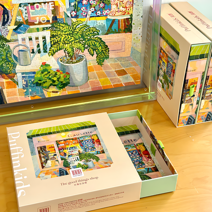 The Good Things Store | Puffinkids | 1000 Piece Puzzle | Jigsaw Puzzle - Mystery Matrix
