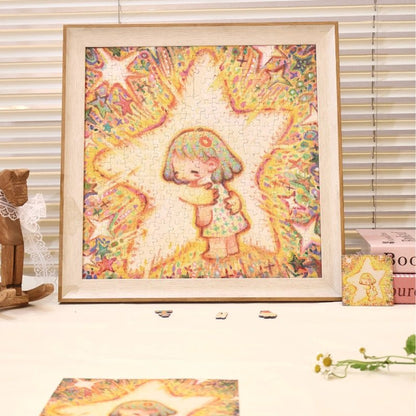The Hugging Star | PERMA | 321 Piece Puzzle | Jigsaw Puzzle - Mystery Matrix