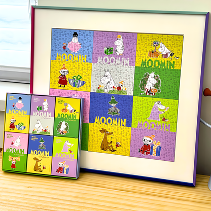 The Moomin Family | Puffinkids | 6 in 1 Mini Puzzle | Jigsaw Puzzle - Mystery Matrix