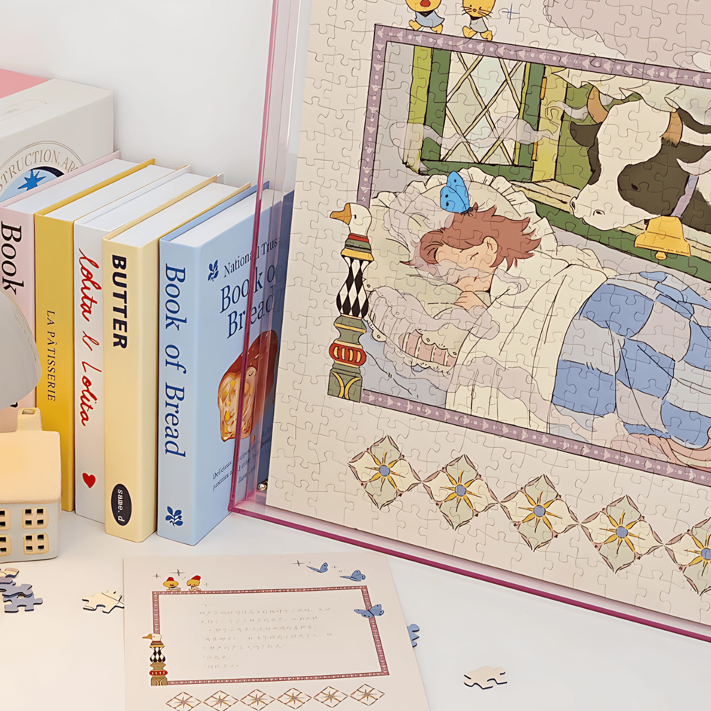 The Night She First Dreamed | Seren Art | 528 Piece Puzzle | Jigsaw Puzzle - Mystery Matrix
