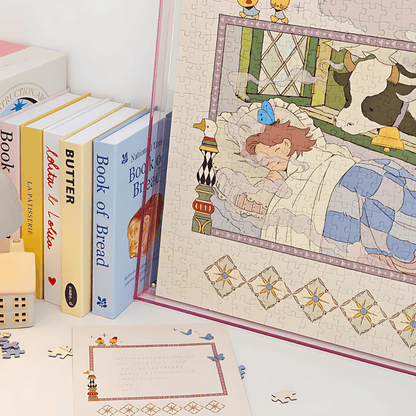 The Night She First Dreamed | Seren Art | 528 Piece Puzzle | Jigsaw Puzzle - Mystery Matrix