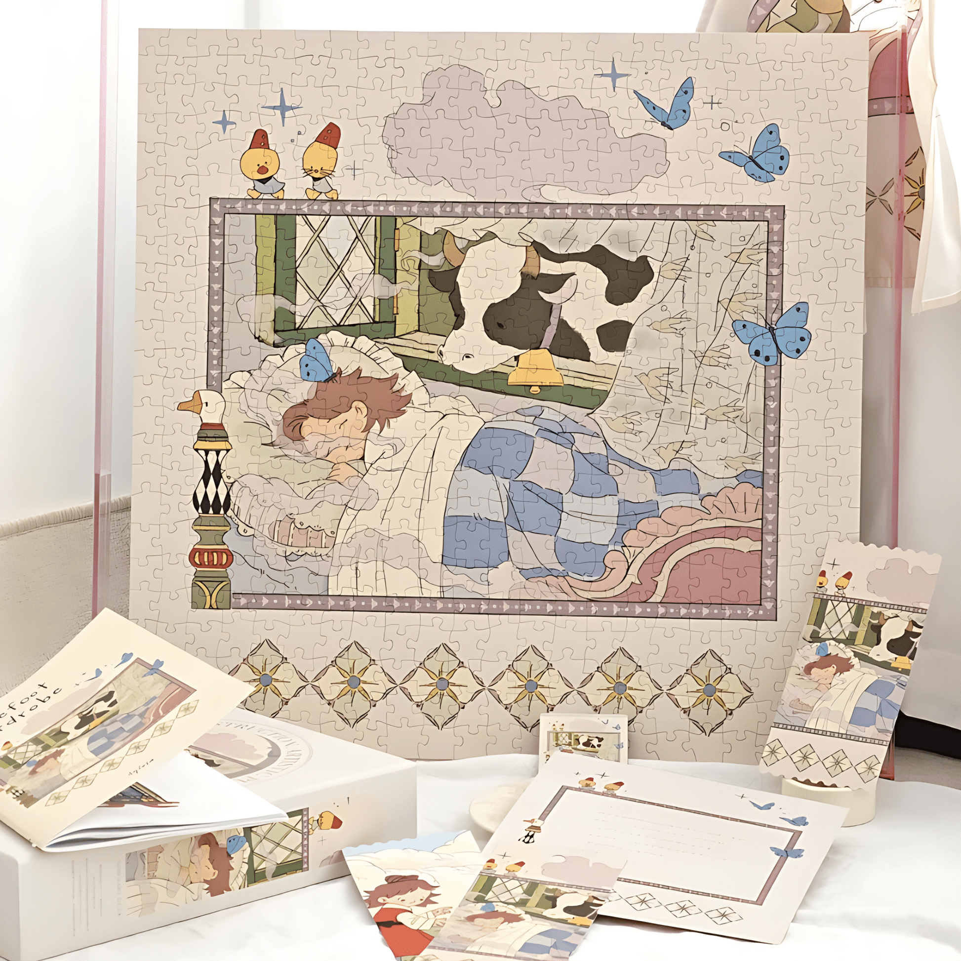 The Night She First Dreamed | Seren Art | 528 Piece Puzzle | Jigsaw Puzzle - Mystery Matrix