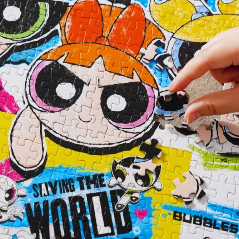 The Powerpuff Girls: Blossom, Bubbles and Buttercup | TOI | 1000 Piece Puzzle | Jigsaw Puzzle - Mystery Matrix