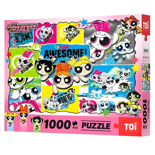 The Powerpuff Girls: Blossom, Bubbles and Buttercup | TOI | 1000 Piece Puzzle | Jigsaw Puzzle - Mystery Matrix