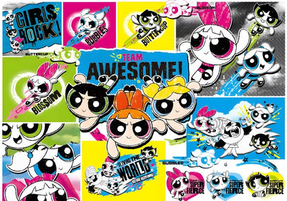 The Powerpuff Girls: Blossom, Bubbles and Buttercup | TOI | 1000 Piece Puzzle | Jigsaw Puzzle - Mystery Matrix