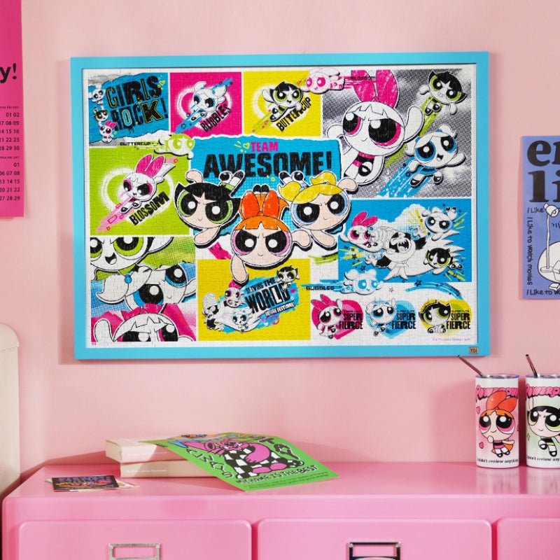 The Powerpuff Girls: Blossom, Bubbles and Buttercup | TOI | 1000 Piece Puzzle | Jigsaw Puzzle - Mystery Matrix