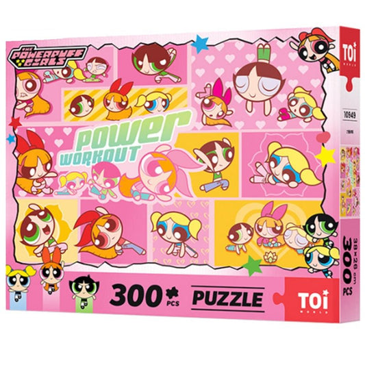 The Powerpuff Girls: Power Workout | TOI | 300 Piece Puzzle | Jigsaw Puzzle - Mystery Matrix