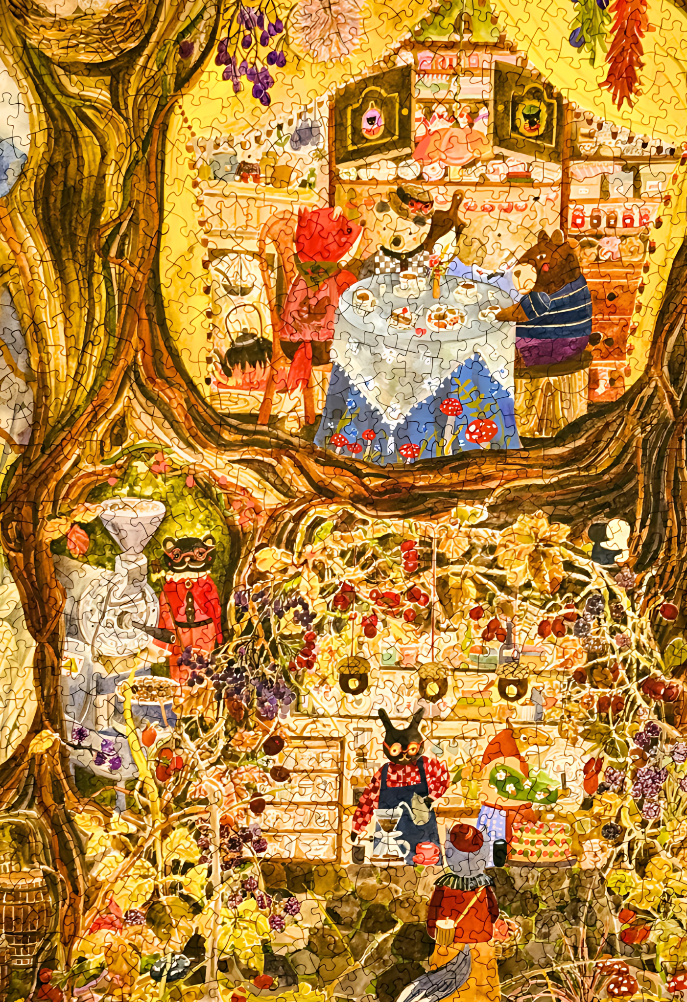 The Secret of the Tree | Puffinkids | 1000 Piece Puzzle | Jigsaw Puzzle - Mystery Matrix