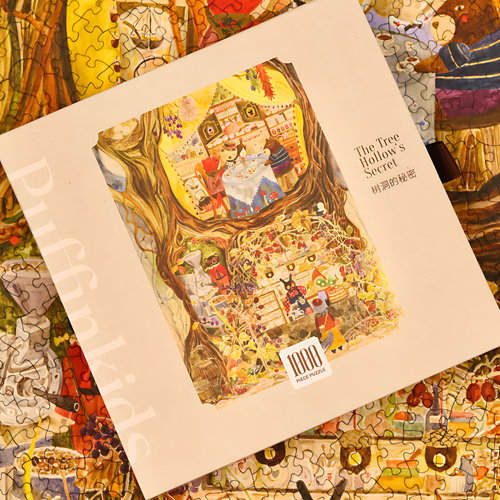 The Secret of the Tree | Puffinkids | 1000 Piece Puzzle | Jigsaw Puzzle - Mystery Matrix