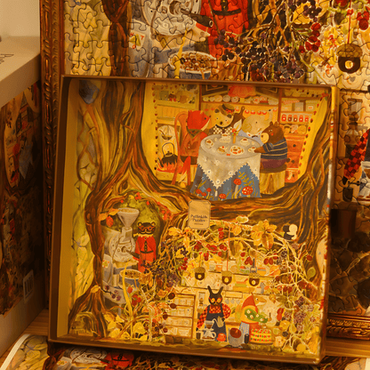 The Secret of the Tree | Puffinkids | 1000 Piece Puzzle | Jigsaw Puzzle - Mystery Matrix