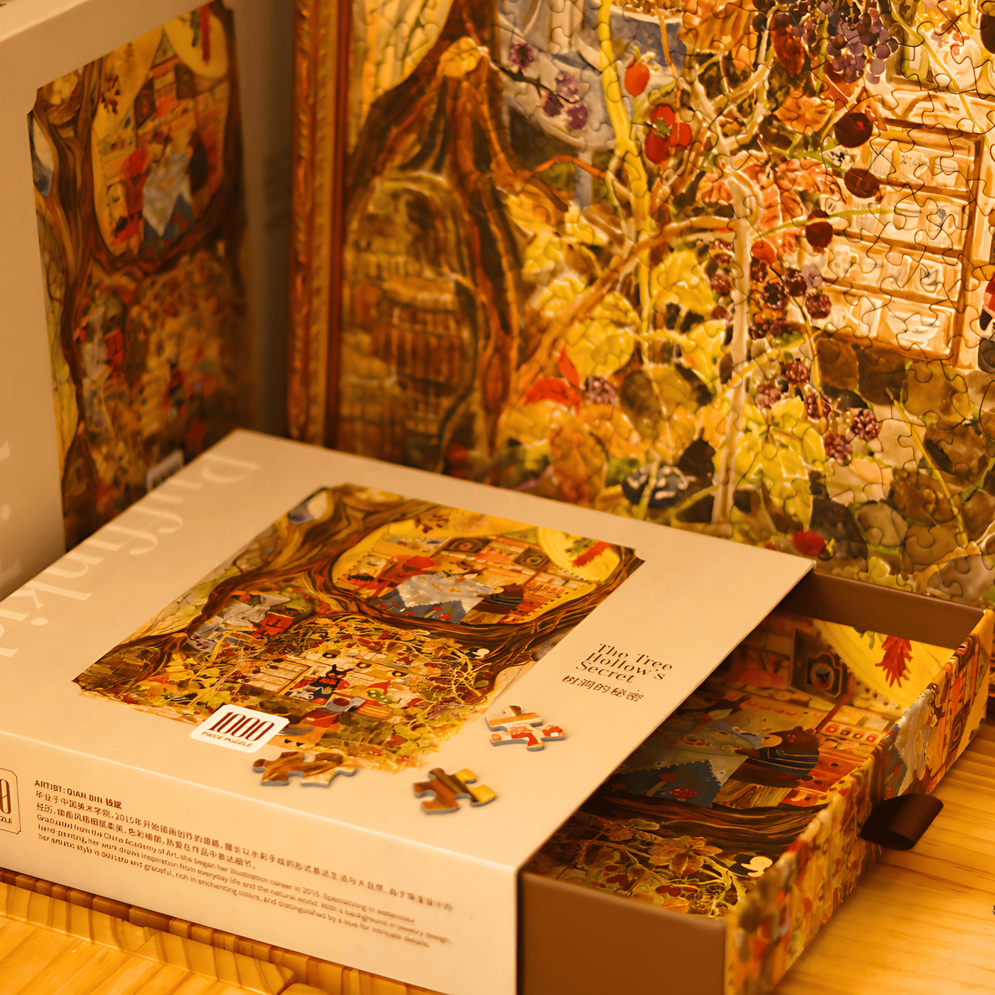 The Secret of the Tree | Puffinkids | 1000 Piece Puzzle | Jigsaw Puzzle - Mystery Matrix