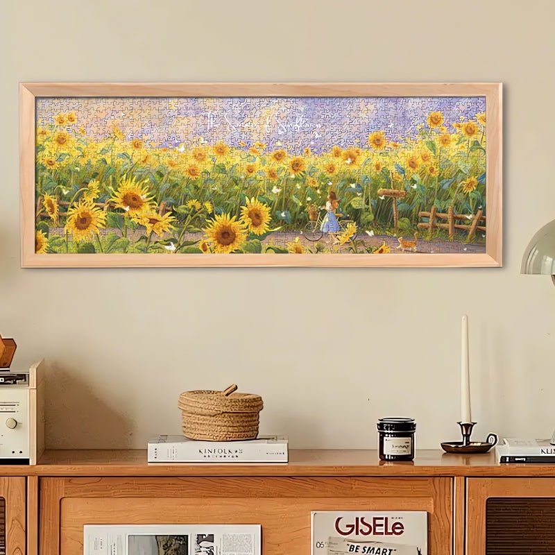 The Summer of Sunflowers | Botop | 1000 Piece Puzzle | Jigsaw Puzzle - Mystery Matrix