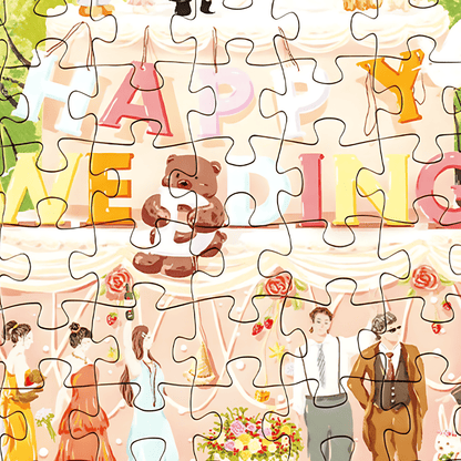 The Wedding Cake | TOI | 1000 Piece Puzzle | Jigsaw Puzzle - Mystery Matrix