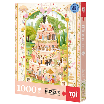 The Wedding Cake | TOI | 1000 Piece Puzzle | Jigsaw Puzzle - Mystery Matrix