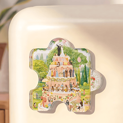 The Wedding Cake | TOI | 1000 Piece Puzzle | Jigsaw Puzzle - Mystery Matrix
