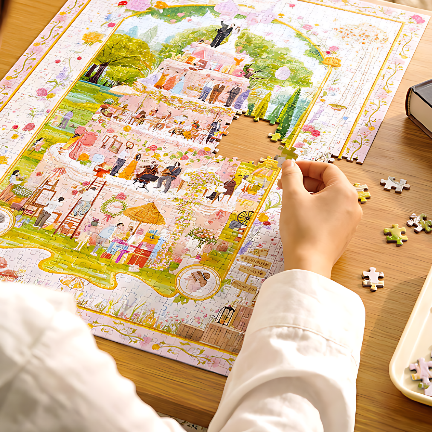 The Wedding Cake | TOI | 1000 Piece Puzzle | Jigsaw Puzzle - Mystery Matrix