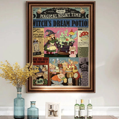 The Witch's Feast | TKX | 1000 Piece Puzzle | Jigsaw Puzzle - Mystery Matrix