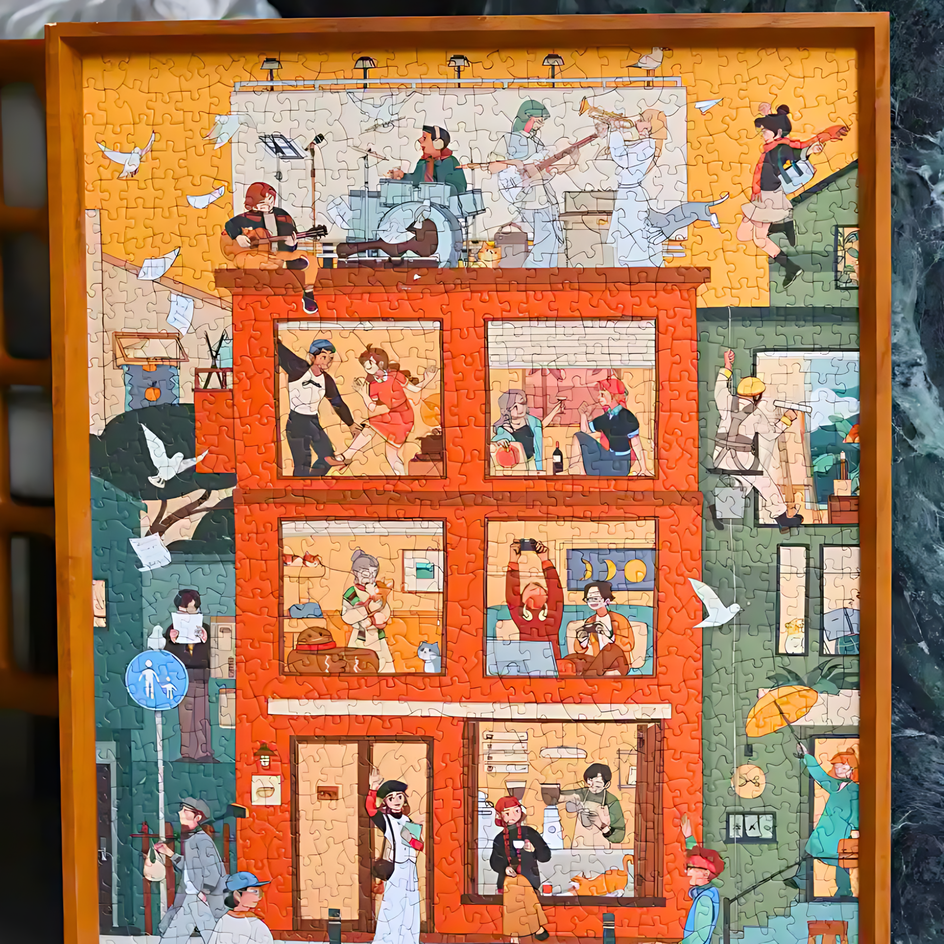 The Wonderful World | Puffinkids | 1000 Piece Puzzle | Jigsaw Puzzle - Mystery Matrix