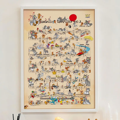 Tom and Jerry - Hungarian Rhapsody No. 2 | TOI | 1000 Piece Puzzle | Jigsaw Puzzle - Mystery Matrix