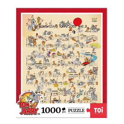 Tom and Jerry - Hungarian Rhapsody No. 2 | TOI | 1000 Piece Puzzle | Jigsaw Puzzle - Mystery Matrix