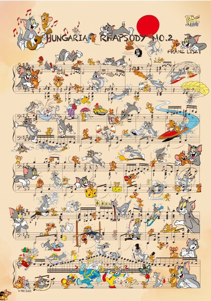 Tom and Jerry - Hungarian Rhapsody No. 2 | TOI | 1000 Piece Puzzle | Jigsaw Puzzle - Mystery Matrix