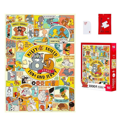Tom and Jerry - Our Memories | TOI | 1000 Piece Puzzle | Jigsaw Puzzle - Mystery Matrix