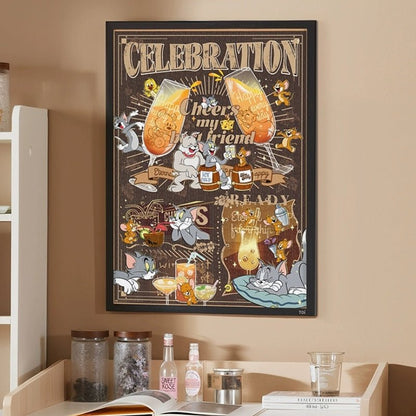 Tom and Jerry Series - Cheers My Best Friend | TOI | 1000 Piece Puzzle | Jigsaw Puzzle - Mystery Matrix