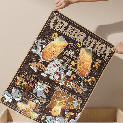 Tom and Jerry Series - Cheers My Best Friend | TOI | 1000 Piece Puzzle | Jigsaw Puzzle - Mystery Matrix