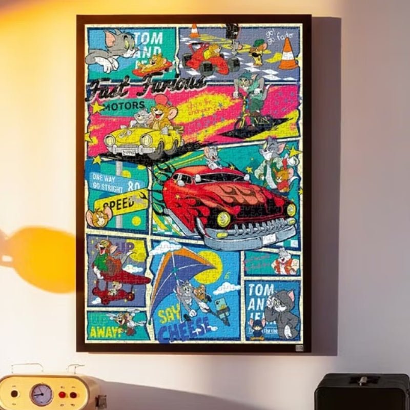 Tom and Jerry Series - Fast & Furious | TOI | 1000 Piece Puzzle | Jigsaw Puzzle - Mystery Matrix