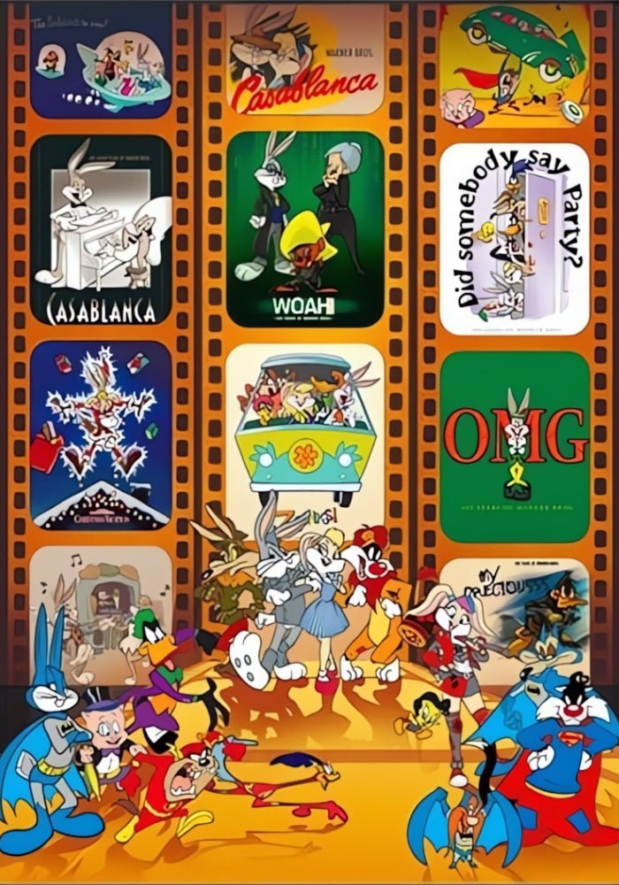 Tom and Jerry Series - Starlit Night | TOI | 1000 Piece Puzzle | Jigsaw Puzzle - Mystery Matrix