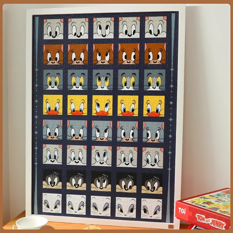 Tom and Jerry - Stare Off | TOI | 1000 Piece Puzzle | Jigsaw Puzzle - Mystery Matrix