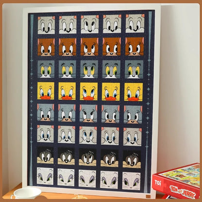 Tom and Jerry - Stare Off | TOI | 1000 Piece Puzzle | Jigsaw Puzzle - Mystery Matrix