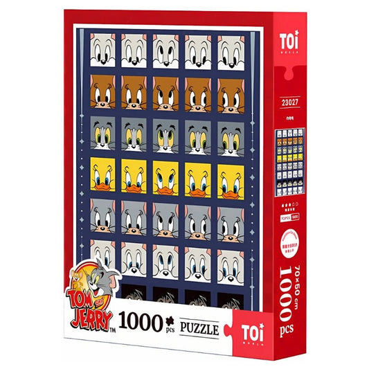 Tom and Jerry - Stare Off | TOI | 1000 Piece Puzzle | Jigsaw Puzzle - Mystery Matrix