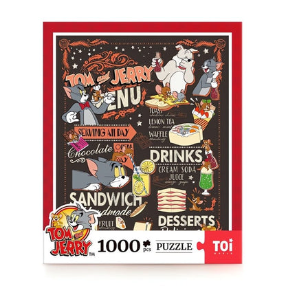 Tom and Jerry - Tea Time | TOI | 1000 Piece Puzzle | Jigsaw Puzzle - Mystery Matrix