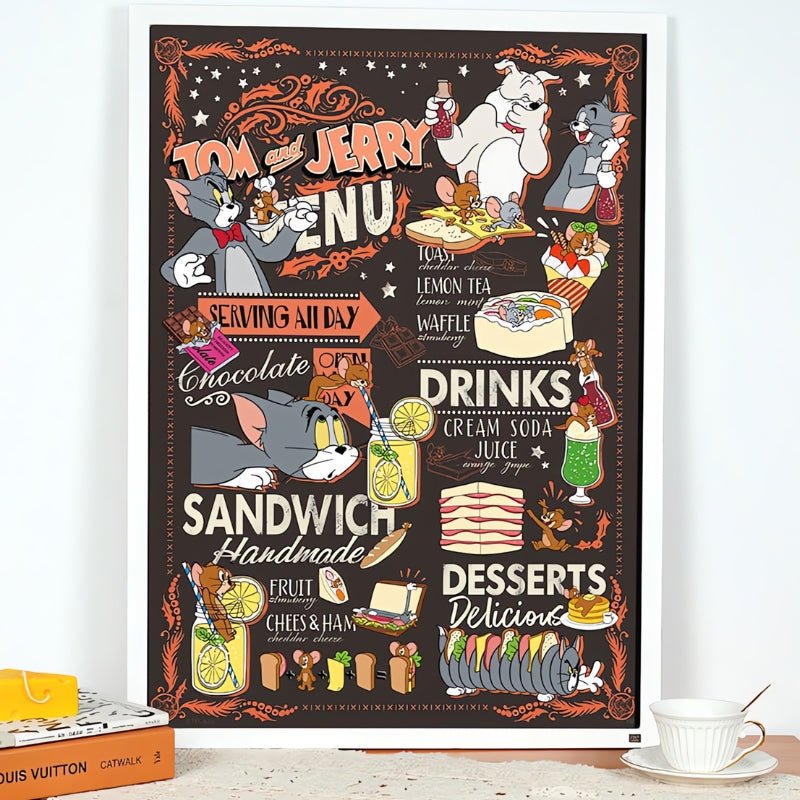 Tom and Jerry - Tea Time | TOI | 1000 Piece Puzzle | Jigsaw Puzzle - Mystery Matrix