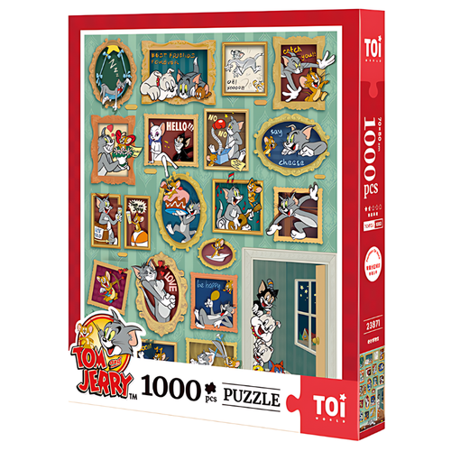 Tom and Jerry – Wonder Museum | TOI | 1000 Piece Puzzle | Jigsaw Puzzle - Mystery Matrix