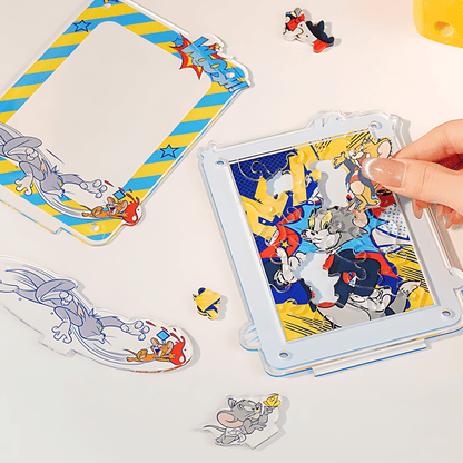 Tom & Jerry - Wow! Gentleman | TOI | Acrylic Puzzle | Puzzle with Frame - Mystery Matrix