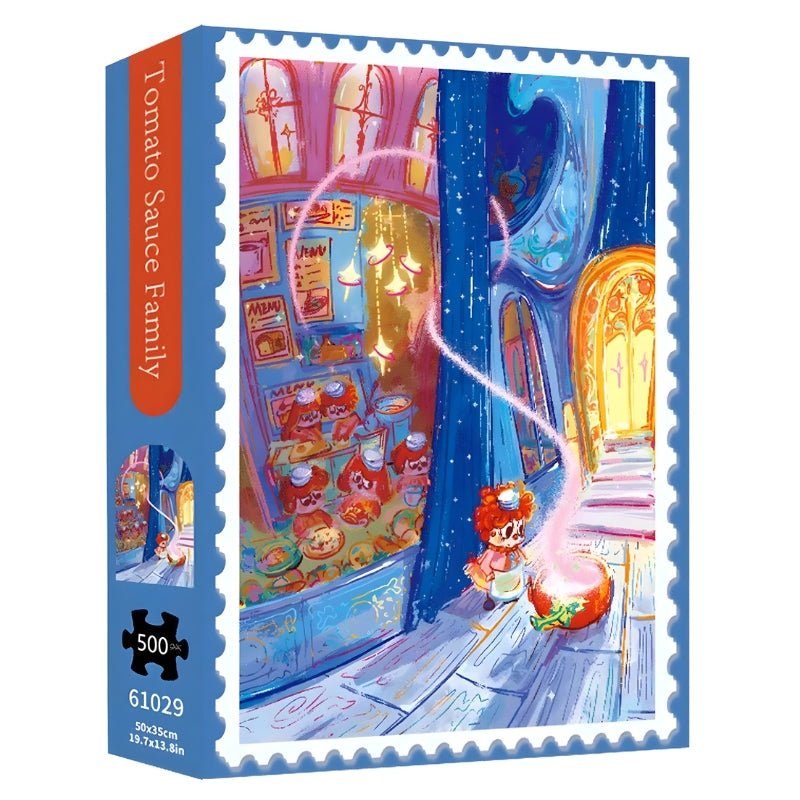 Tomato Sauce Family | TKX | 500 Piece Puzzle | Jigsaw Puzzle - Mystery Matrix