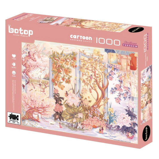 Twelve Flowers | Botop | 1000 Piece Puzzle | Jigsaw Puzzle - Mystery Matrix