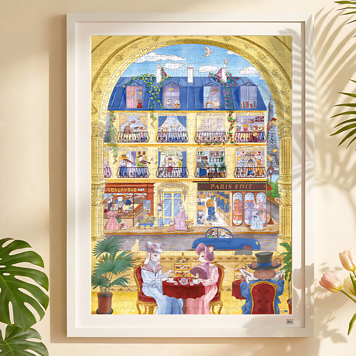 Under The Eaves | TOI | 1000 Piece Puzzle | Jigsaw Puzzle - Mystery Matrix