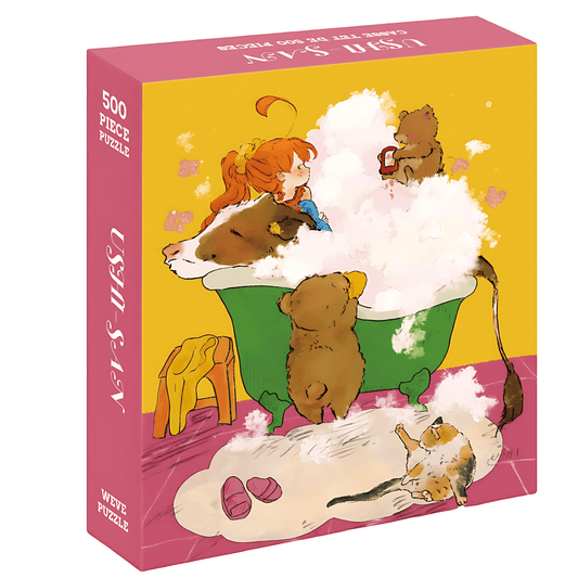 USHI - SAN | WEVE | 500 Piece Puzzle | Jigsaw Puzzle - Mystery Matrix