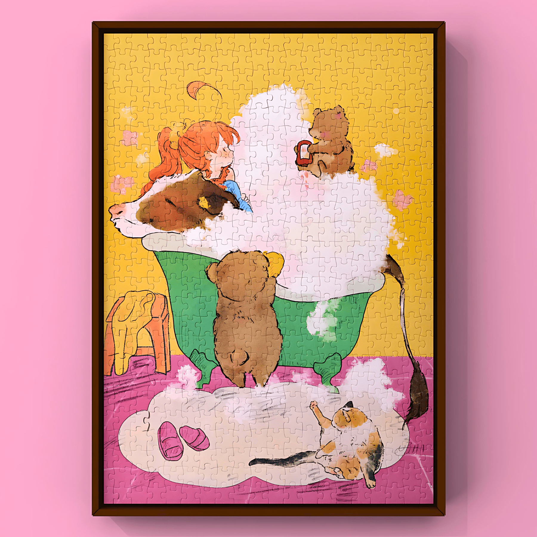USHI - SAN | WEVE | 500 Piece Puzzle | Jigsaw Puzzle - Mystery Matrix