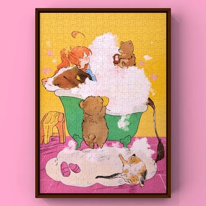 USHI - SAN | WEVE | 500 Piece Puzzle | Jigsaw Puzzle - Mystery Matrix